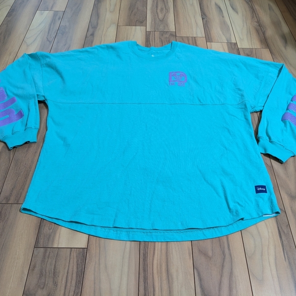 EUC! Walt Disney World Spirit Jersey Blue And Purple Ariel Theme Adult XL - Picture 9 of 13